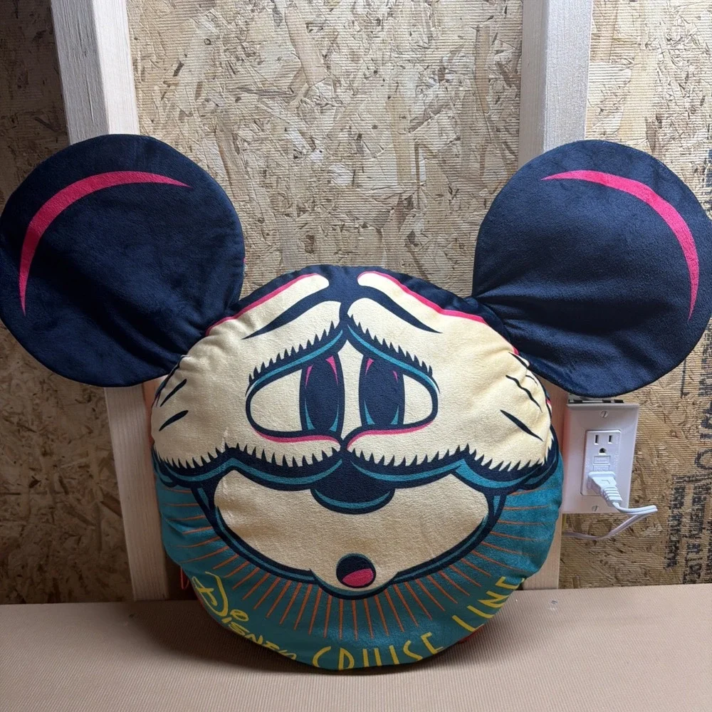 Disney Cruise Line Halloween On The High Seas Spooky Time Reversible PJ pillow